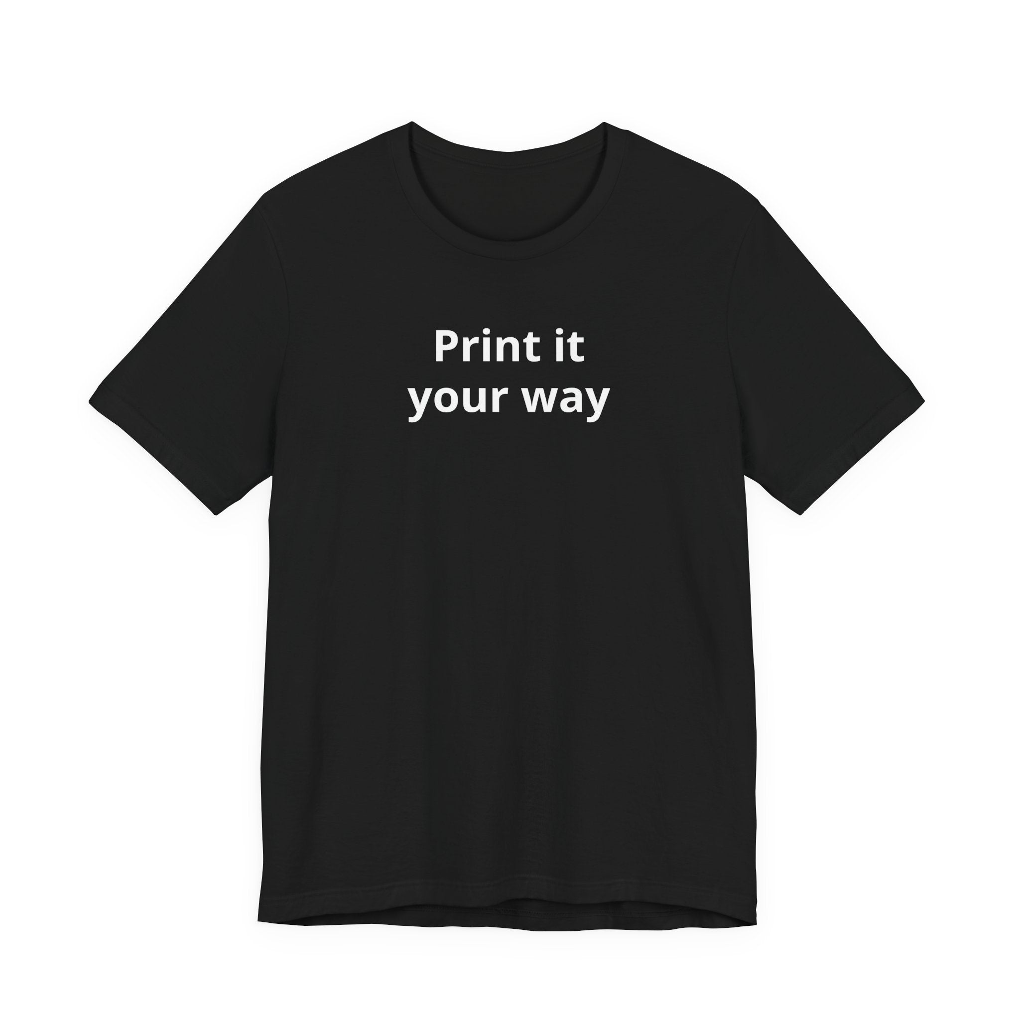 Personalized Soft Cotton Tee